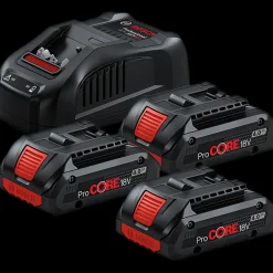 Bosch startersæt PC 18V inkl. 3 x 4 Ah batterier* Batterier Og Opladere