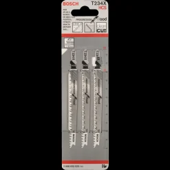 Bosch Professional Bosch stiksavklinge T 234 X,, træ, 117 mm* Stiksavs-Klinger