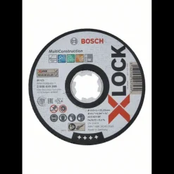 Bosch Professional Bosch X-Lock Multi Material skæreskive lige 115x1 mm* Klinger Til Vinkelslibere