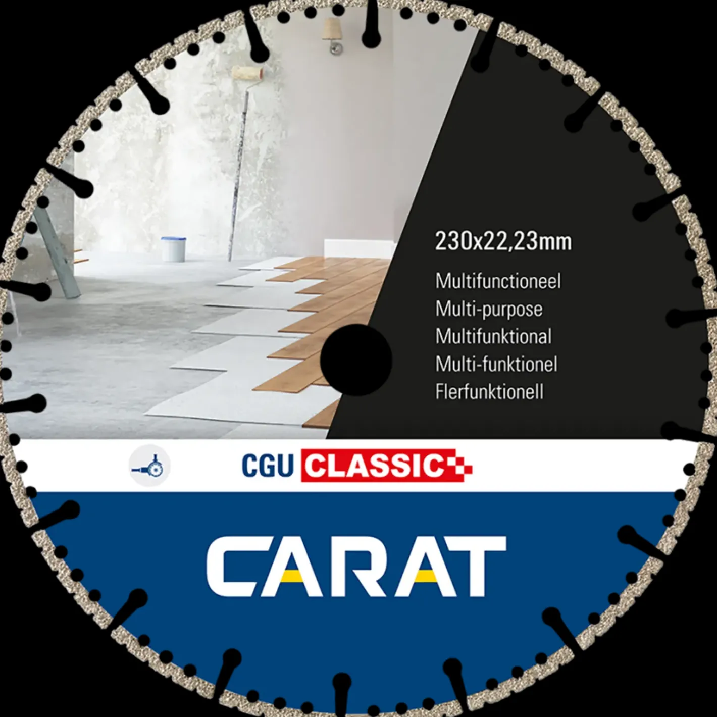 Carat CGU Classic multiklinge Ø125 mm* Klinger Til Vinkelslibere