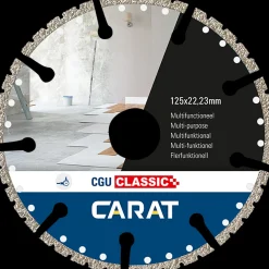 Carat CGU Classic multiklinge Ø125 mm* Klinger Til Vinkelslibere