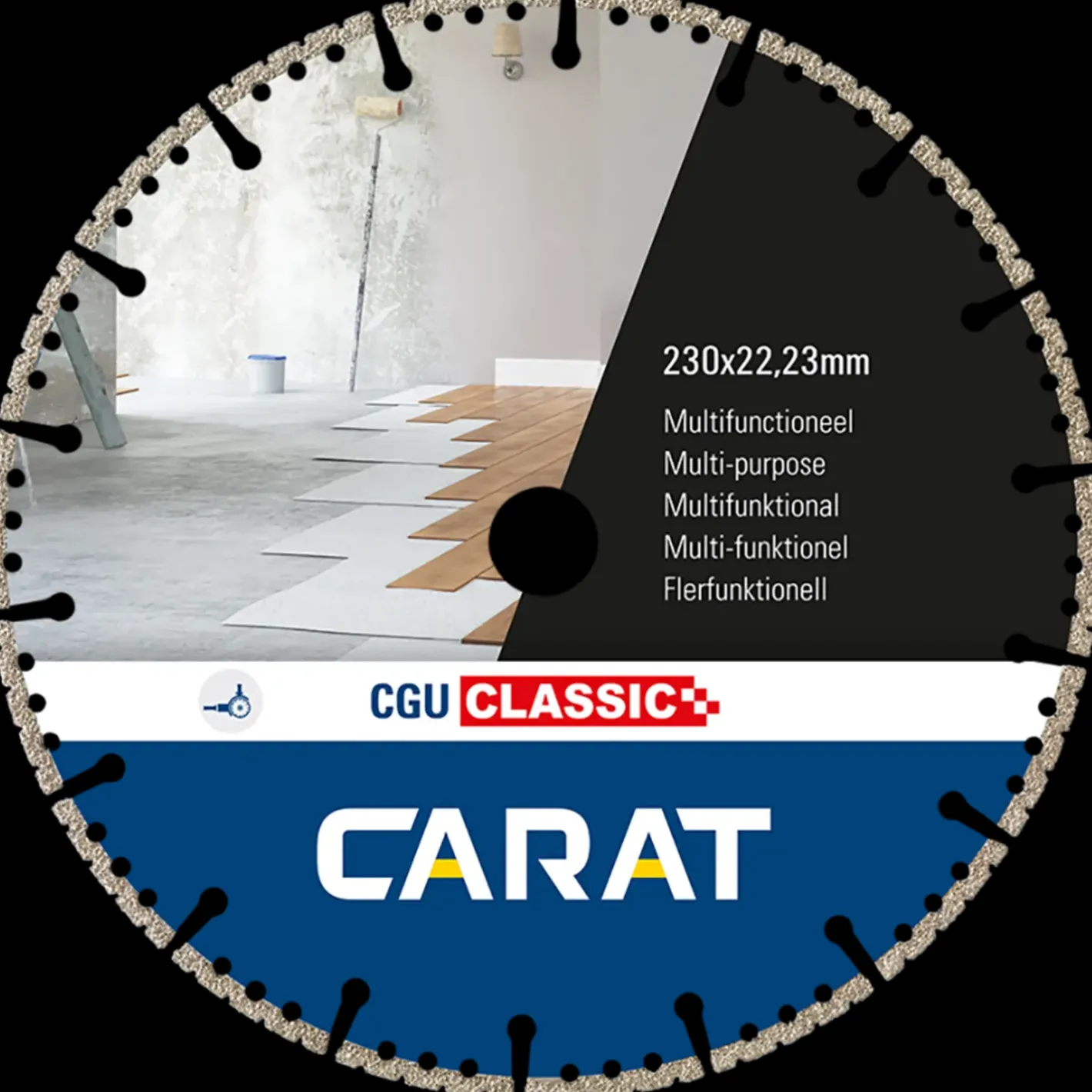Carat CGU Classic multiklinge Ø125 mm* Klinger Til Vinkelslibere