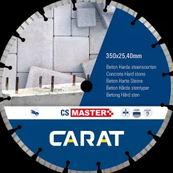 Carat CSM diamantklinge laser beton Ø350 mm* Klinger Til Vinkelslibere