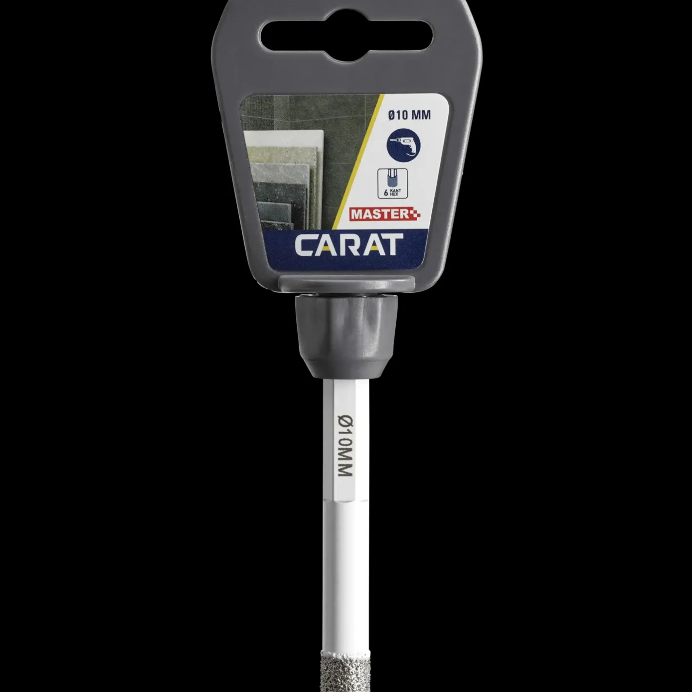 Carat Master flisebor t/boremaskine Ø10 mm* Bor- Og Borsæt