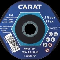 Carat Silver-flex skæreskive metal og rustfrit stål 230 mm* Klinger Til Vinkelslibere