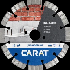 Carat thunderline diamantklinge Ø150 mm* Klinger Til Vinkelslibere
