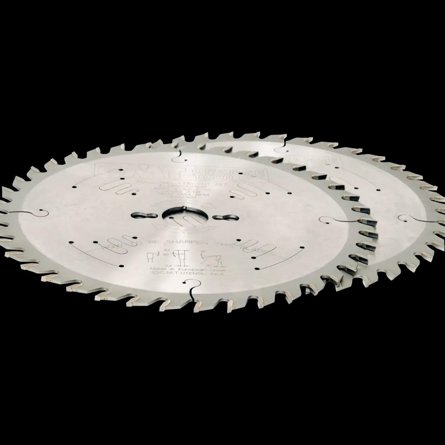 CMT rundsavsklingesæt 250 x 30 mm. m/40/60 W tænder* Rundsavklinger