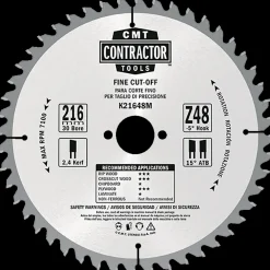 CMT savklinge Contractor 216x2,4x30 Z48W 10 stk pk* Rundsavklinger