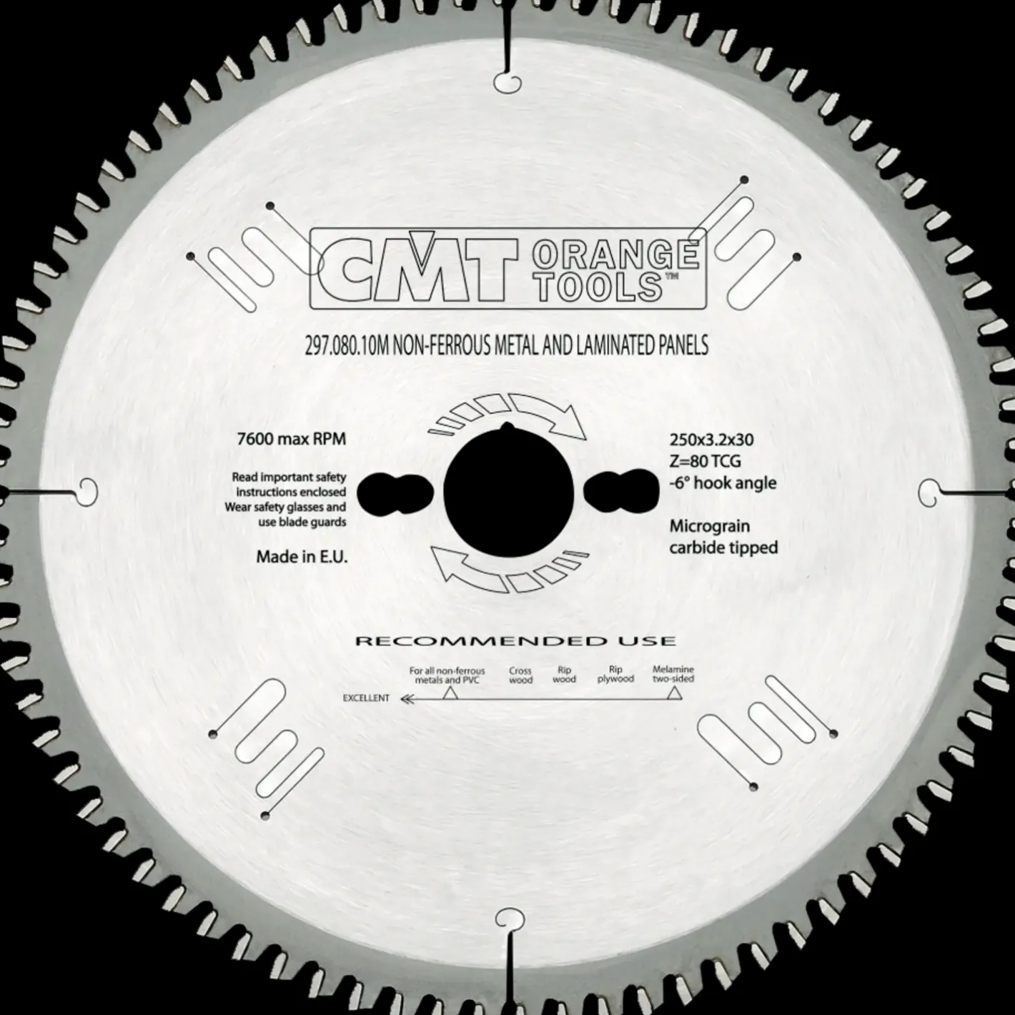CMT savklinge 160x2,2x20 mm. Z40 NE neg.* Rundsavklinger