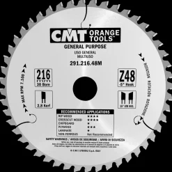 CMT savklinge 216x2,8x30 mm Z48W neg.* Rundsavklinger