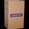 Davidsen affaldsspand i pap 370x282x628 mm* Affaldssortering|Tilbehør Til Kontor Og Værksted