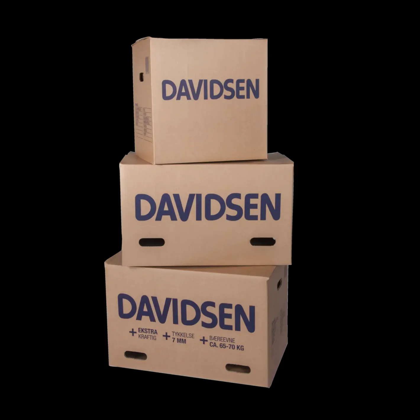 Davidsen flyttekasse 556 x 370 x 340 mm* Flytteudstyr
