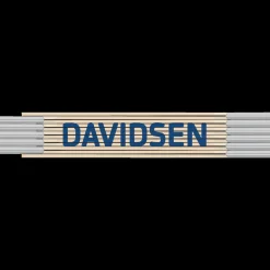Davidsen meterstok 12-Led 2 m* Måleværktøj Og Opmærkning