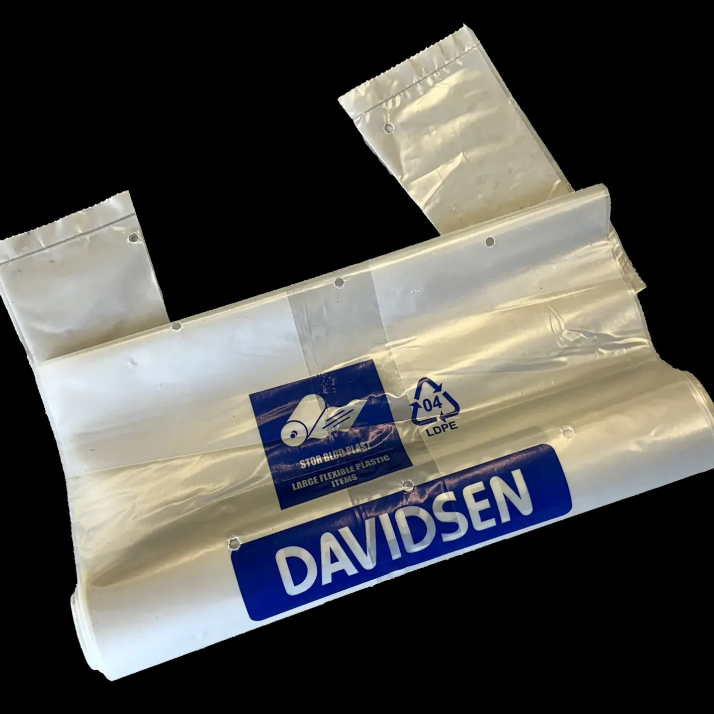 Davidsen Returplastik, rulle med 10 poser* Affaldssortering|Tilbehør Til Kontor Og Værksted