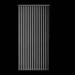 Debel lamelgardin komplet Line, grå 100x250 cm.* Gardiner|Tilbehør Til Kontor Og Værksted