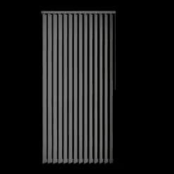 Debel lamelgardin komplet Line, grå 100x250 cm.* Gardiner|Tilbehør Til Kontor Og Værksted