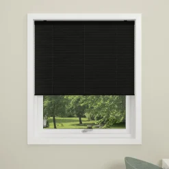 Debel LR plissegardin  sort 70x160 cm* Gardiner|Tilbehør Til Kontor Og Værksted