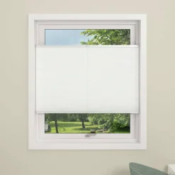 Debel plisségardin flex hvid 50x130 cm* Gardiner|Tilbehør Til Kontor Og Værksted