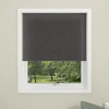 Debel plisségardin London, grå 60x130 cm.* Gardiner|Tilbehør Til Kontor Og Værksted
