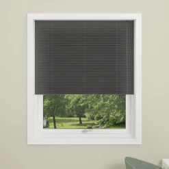 Debel plisségardin London, grå 60x130 cm.* Gardiner|Tilbehør Til Kontor Og Værksted