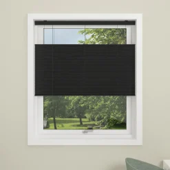 Debel touch split plissegardin sort 60x160 cm* Gardiner|Tilbehør Til Kontor Og Værksted