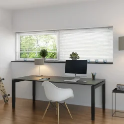 Debel Twist alupersienne hvid 60x130 cm* Gardiner|Tilbehør Til Kontor Og Værksted