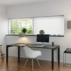 Debel Twist alupersienne hvid 60x130 cm* Gardiner|Tilbehør Til Kontor Og Værksted