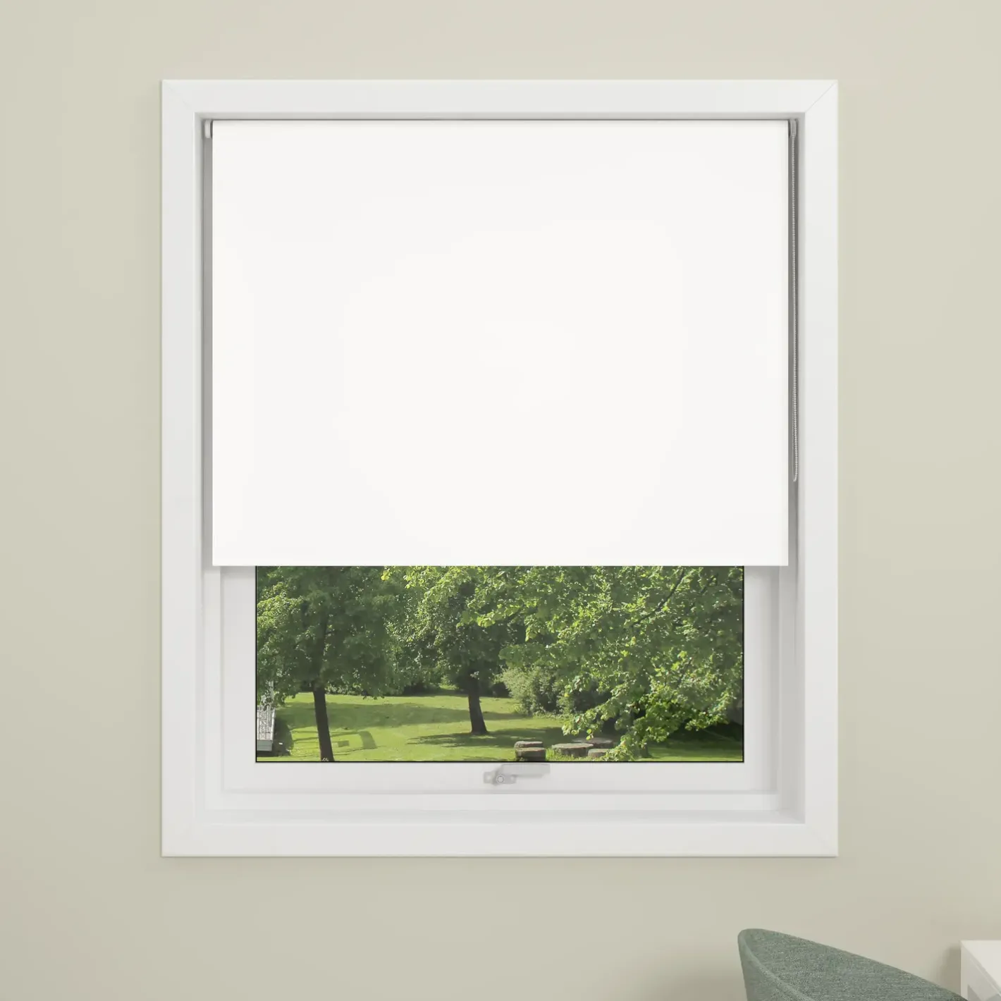 Debel uni-bo rullegardin mørklægning hvid 120x210 cm* Gardiner|Tilbehør Til Kontor Og Værksted
