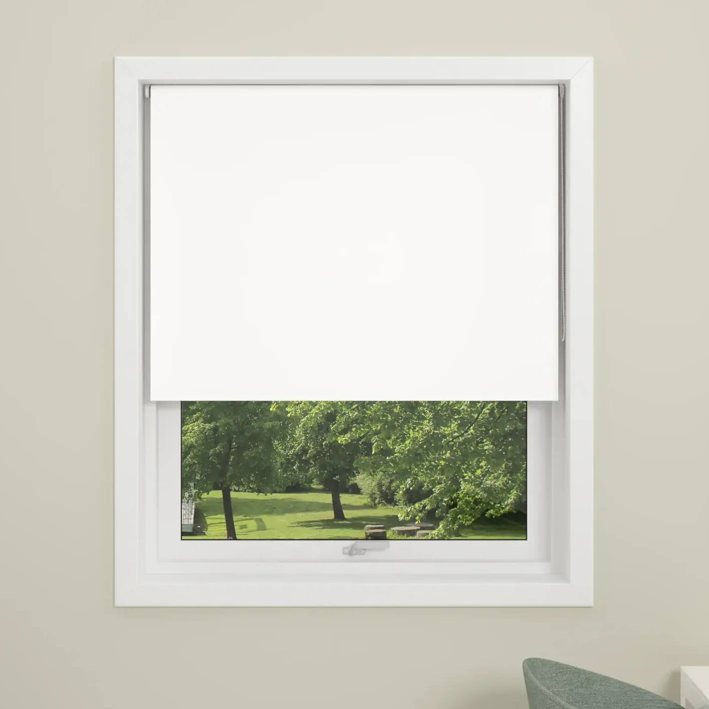 Debel uni-bo rullegardin mørklægning hvid 120x210 cm* Gardiner|Tilbehør Til Kontor Og Værksted