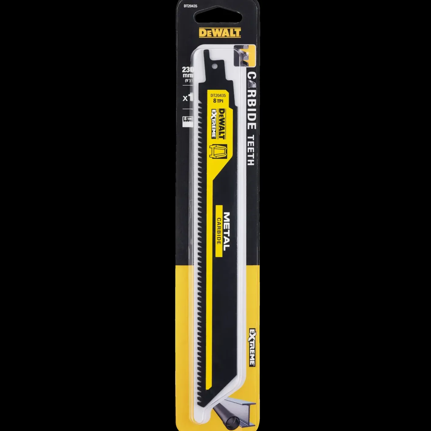 DeWALT bajonetsavklinge til metal 230 mm* Bajonetsavklinger