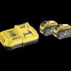 DeWALT DCB118X2-QW flexvolt hurtigoplader 54V inkl. 2x 9,0 Ah batterier* Batterier Og Opladere