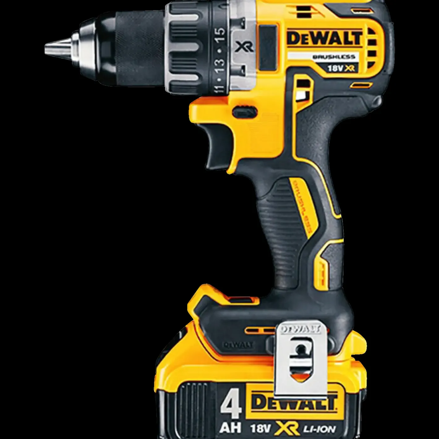 DeWALT DCD791 18V XR bore/-skruemaskine inkl. 4,0 Ah batteri* Bore- Og Skruemaskiner