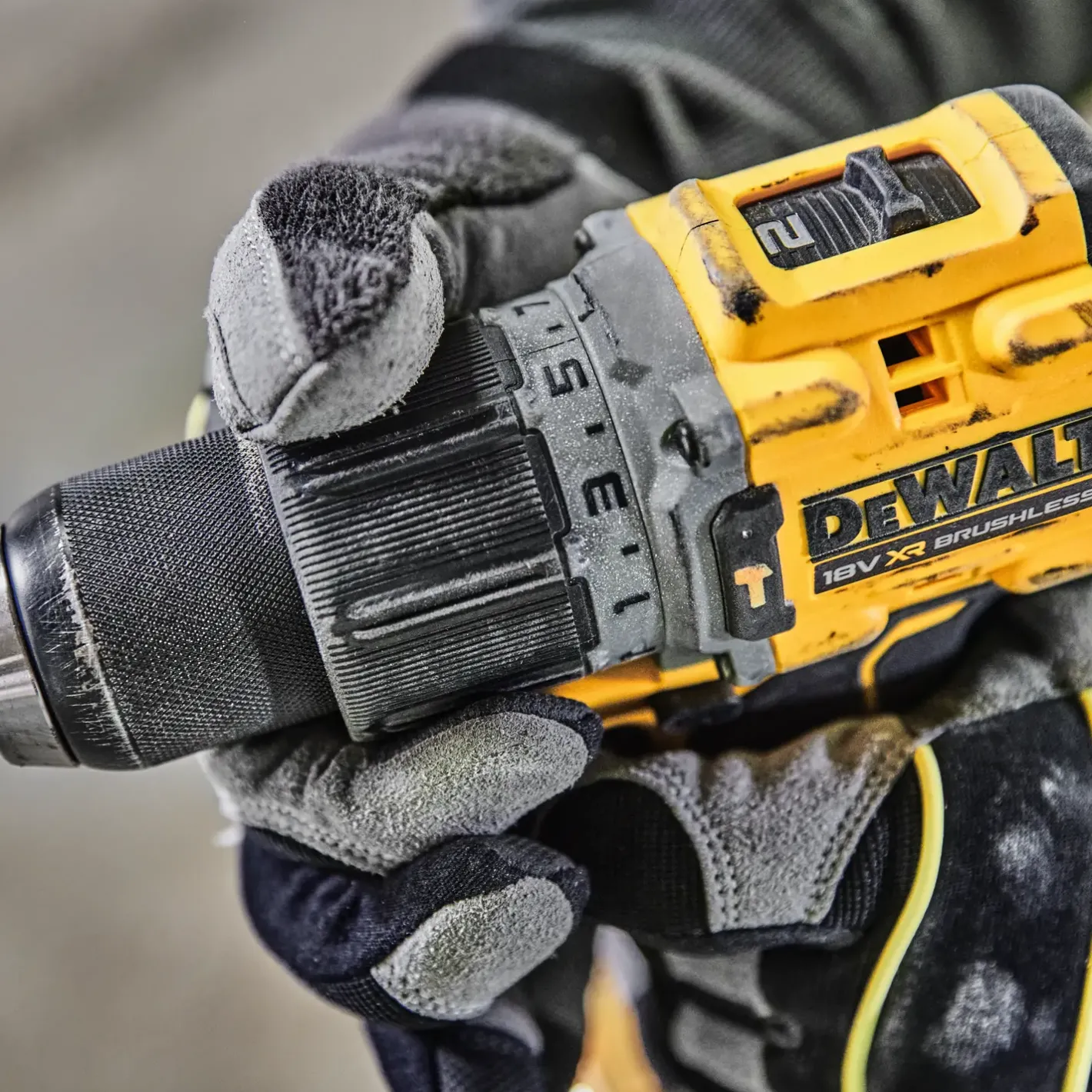 DeWALT DCD805E1T-QW 18V 1.7Ah Powerstack batteri* Batterier Og Opladere
