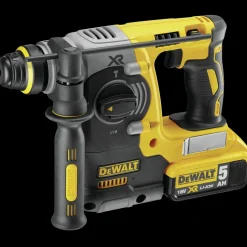 DeWALT DCH273P2T-QW 18C XR borehammer 2x5.0Ah batteri og lader* Borehamre