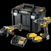 DeWALT DCK2020P2T-QW 18V XR sæt* Bore- Og Skruemaskiner|Elværktøjssæt