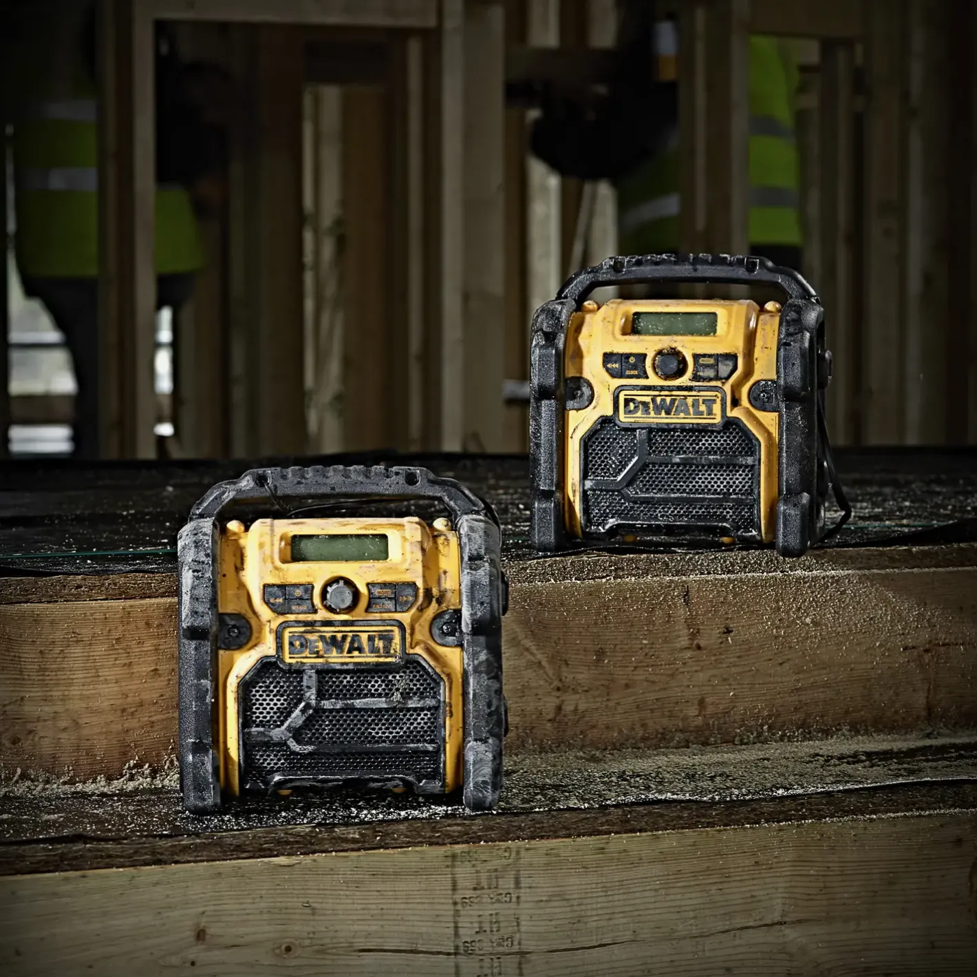 DeWALT DCR020 kompakt multivolt DAB, FM/AM-radio* Arbejdsradioer