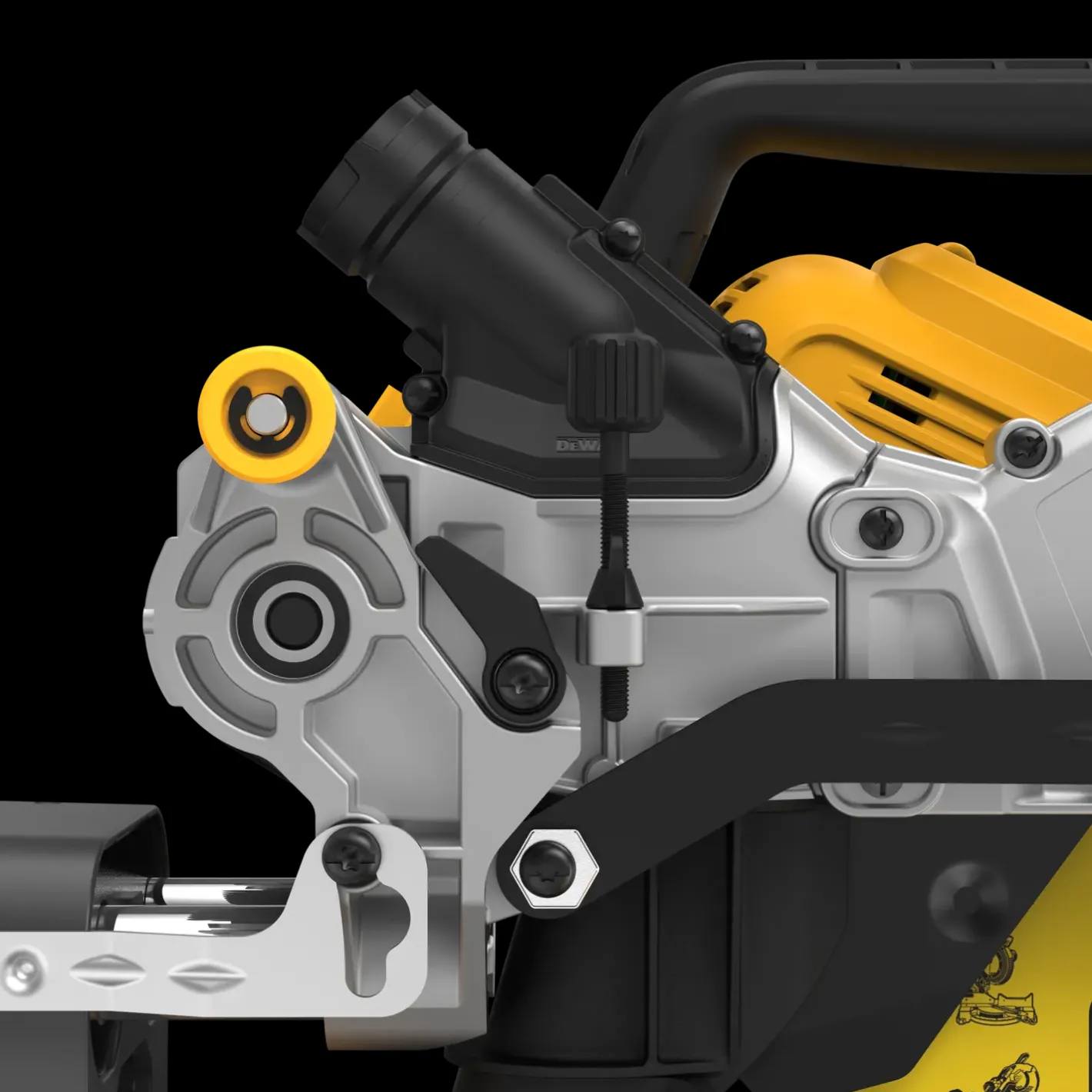 DeWALT DCS781N-XJ Flexvolt 305 mm geringssav 54V XR solo* Kap-/Geringssave