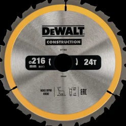 DeWALT DT1952-QZ construction-klinge Ø216xø30mm* Rundsavklinger