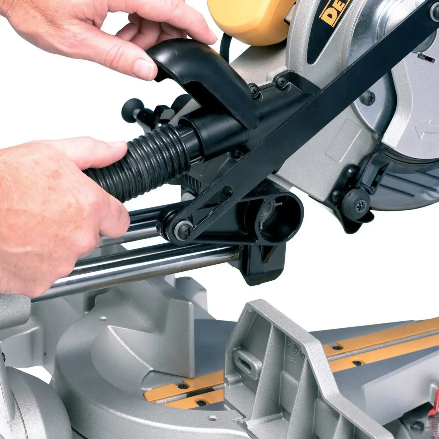 DeWALT DW712N kap-/geringssav 1650 W Ø216 mm m/udtræk* Kap-/Geringssave