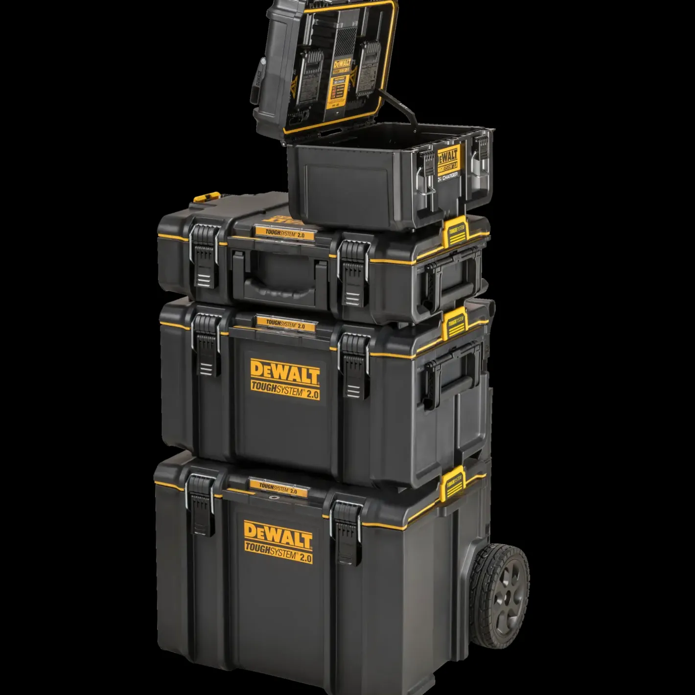 DeWALT Toughsystem 2.0 opladerboks* Batterier Og Opladere