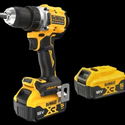 DeWALT 18V XR bore-/skruemaskine 2x5,0Ah batterie, TSTAK* Bore- Og Skruemaskiner