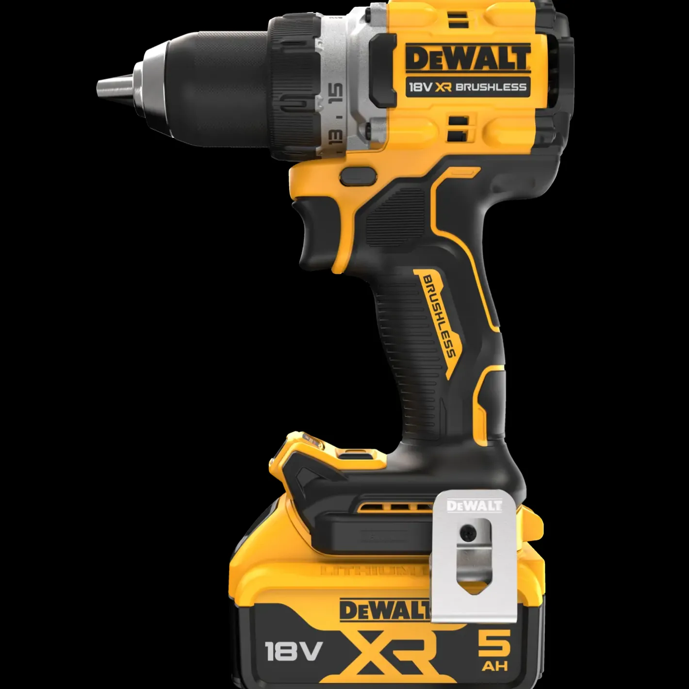DeWALT 18V XR bore-/skruemaskine 2x5,0Ah batterie, TSTAK* Bore- Og Skruemaskiner