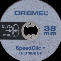 Dremel præcisionsskæreskiver tynde SC409 38 mm. 5 stk.* Dremel Tilbehør