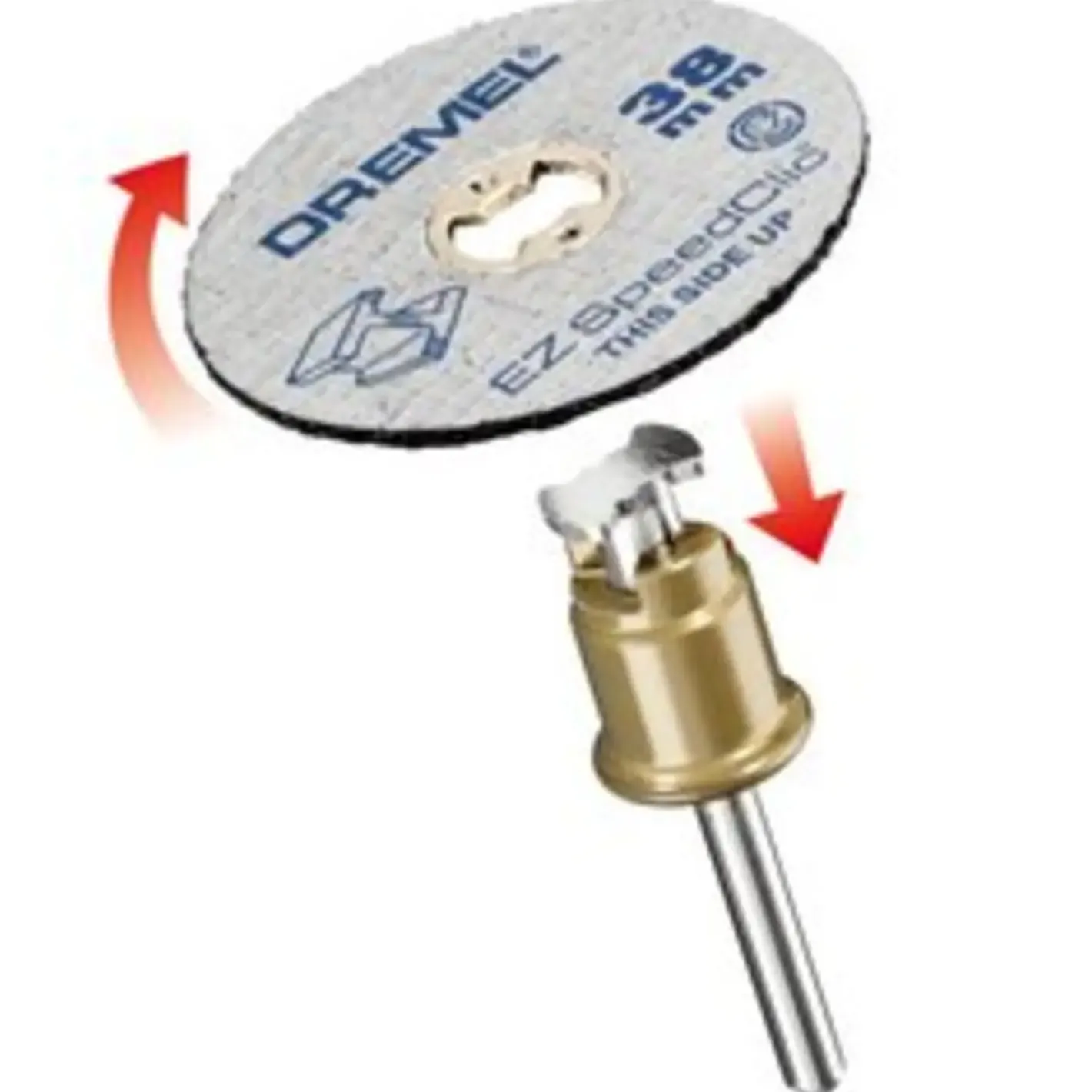 Dremel skæreskive 456JC Ø38 mm. 5 stk.* Dremel Tilbehør