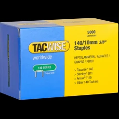 DVA Tacwise klammer 140/10 mm 5000 stk* Hamre, Koben Og Slagværktøj