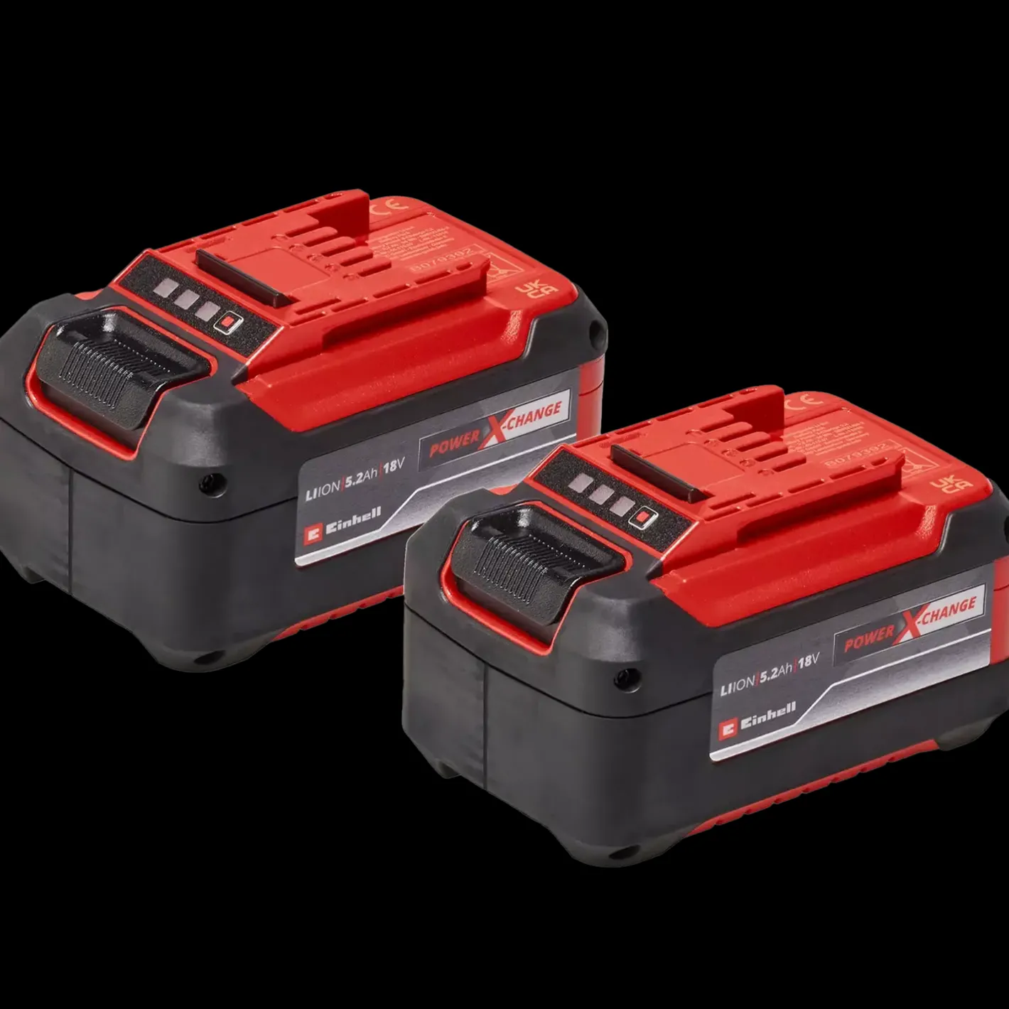 Einhell Power-X-Change twinpack batteri 2x18V/5,2Ah* Batterier Og Opladere