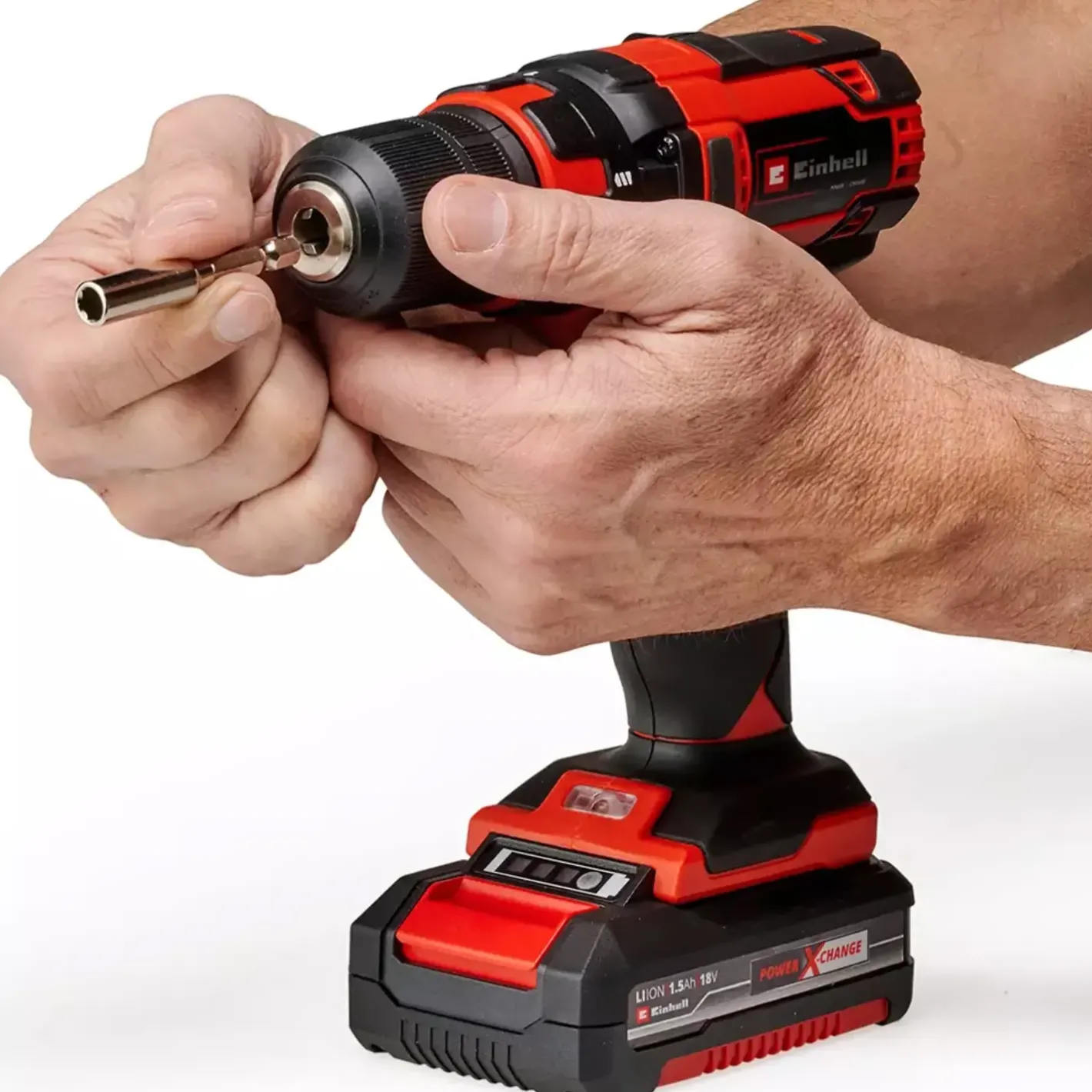 Einhell TC-CD 18/35 Li 18V bore/skruemaskine med 1,5Ah batteri* Bore- Og Skruemaskiner