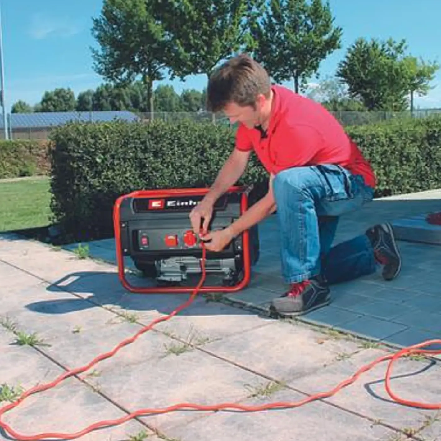 Einhell TC-PG 25/1/E5 Generator, benzin - 2100/2400 W* Generatorer