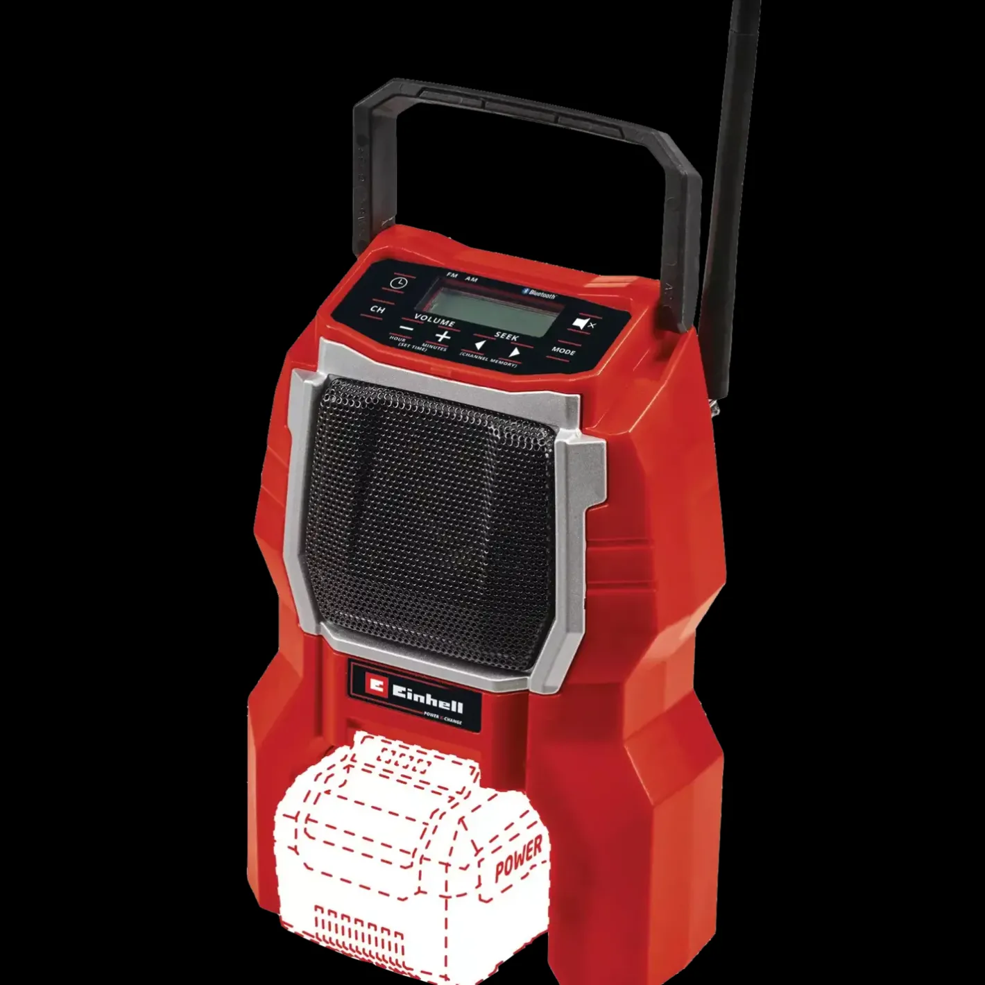 Einhell TC-RA 18 Li BT 18V radio solo* Arbejdsradioer