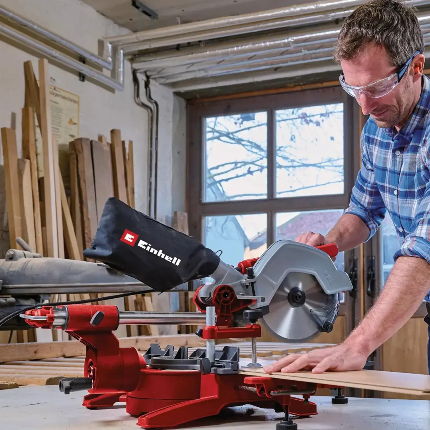 Einhell TC-SM 216 Kap-/geringssav Ø216 mm 230V/1600W* Kap-/Geringssave
